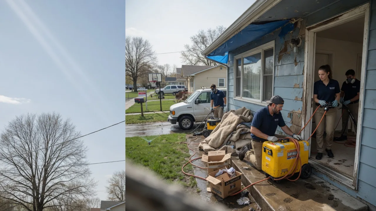Basement Flood Cleanup in Coon Valley, WI near me